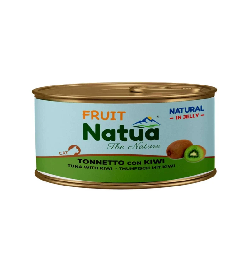 NATUA NATURAL GATTO JELLY TONNO CON KIWI DA 85 GR IN LATTINA