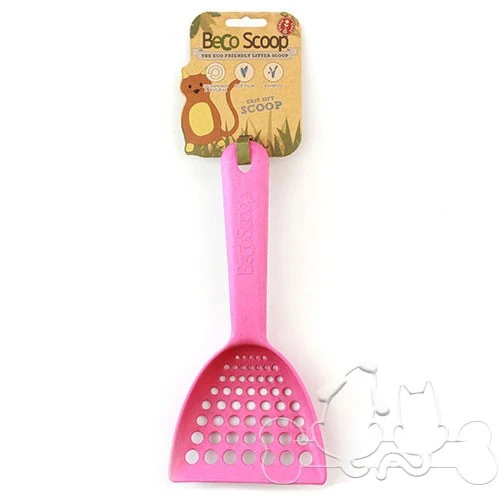 Beco Scoop Paletta per Lettiera Eco-Compatibile Rosa