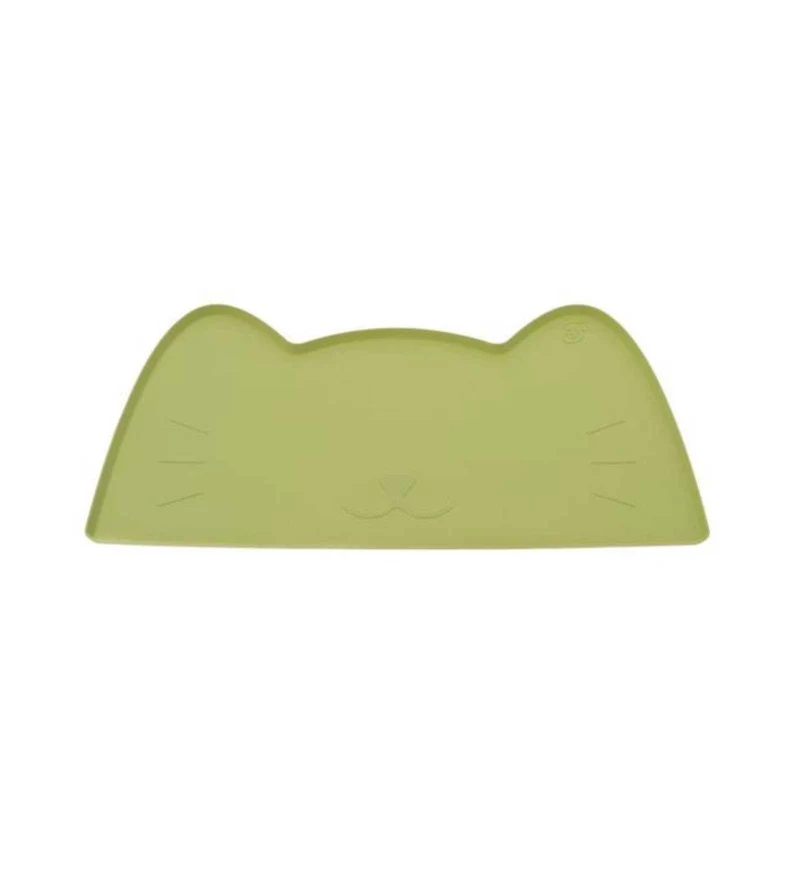FERRIBIELLA GATTO TAPPETINO AMORCROMIA VERDE IN SILICONE
