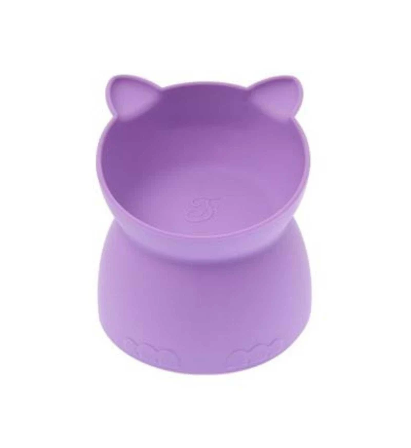 FERRIBIELLA GATTO CIOTOLA AMORCROMIA LILLA IN SILICONE DA 150 ML