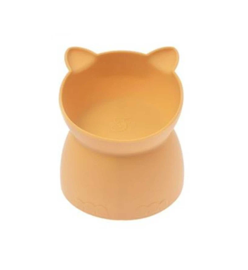FERRIBIELLA GATTO CIOTOLA AMORCROMIA ARANCIONE IN SILICONE DA 150 ML