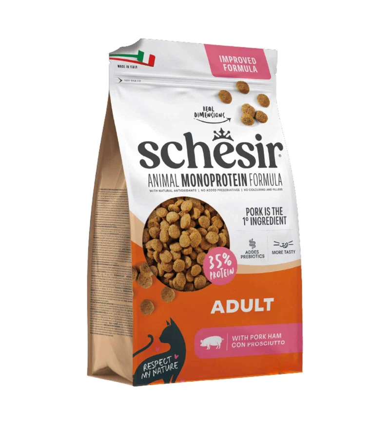 SCHESIR GATTO MONOPROTEIN ADULT PROSCIUTTO