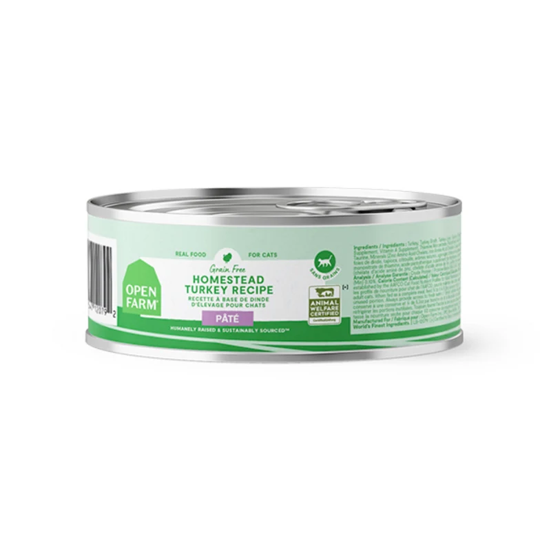 Open Farm Homestead Turkey Pate Wet Cat Food 150G