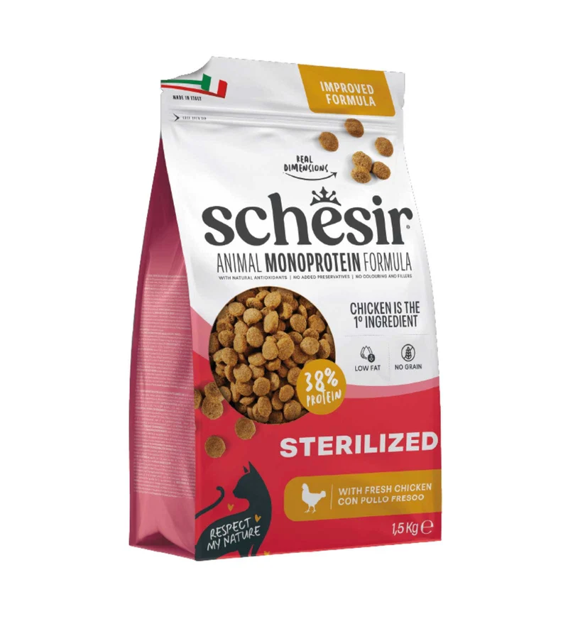 SCHESIR GATTO MONOPROTEIN STERILIZED POLLO