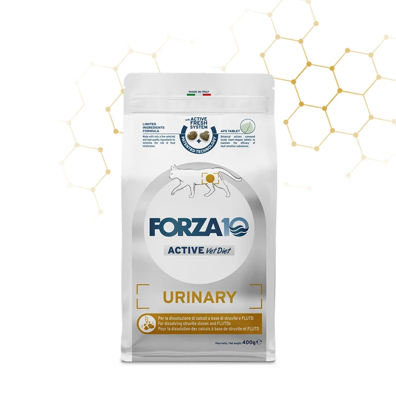 Forza 10 Crocchette Gatto Urinary Active per Calcoli di Struvite