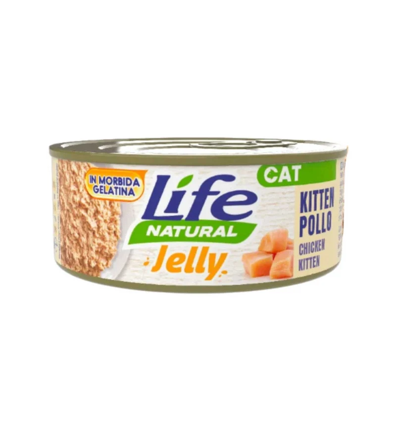 LIFEPETCARE GATTO LIFE CAT KITTEN POLLO IN JELLY DA 70 GR IN LATTINA