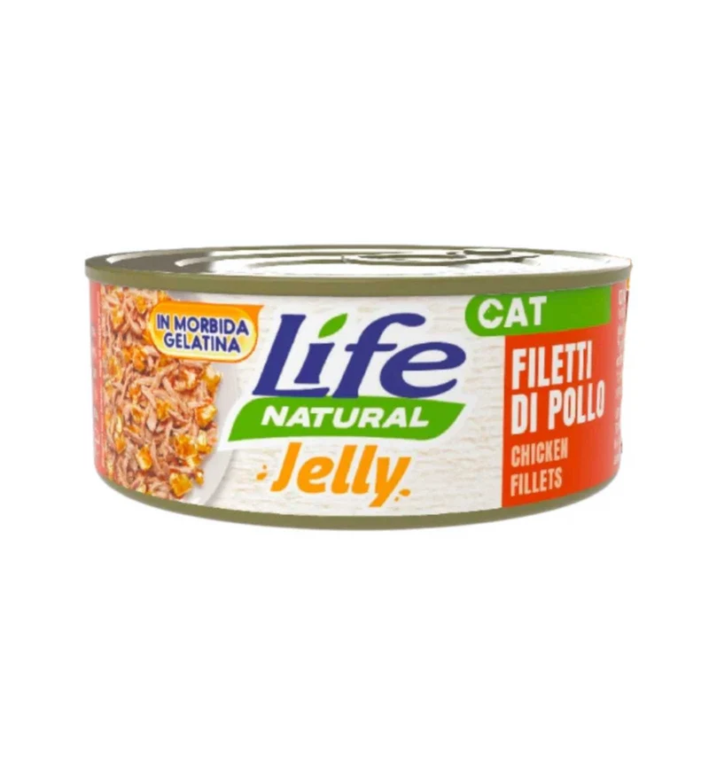LIFEPETCARE GATTO LIFE CAT POLLO IN JELLY DA 70 GR IN LATTINA