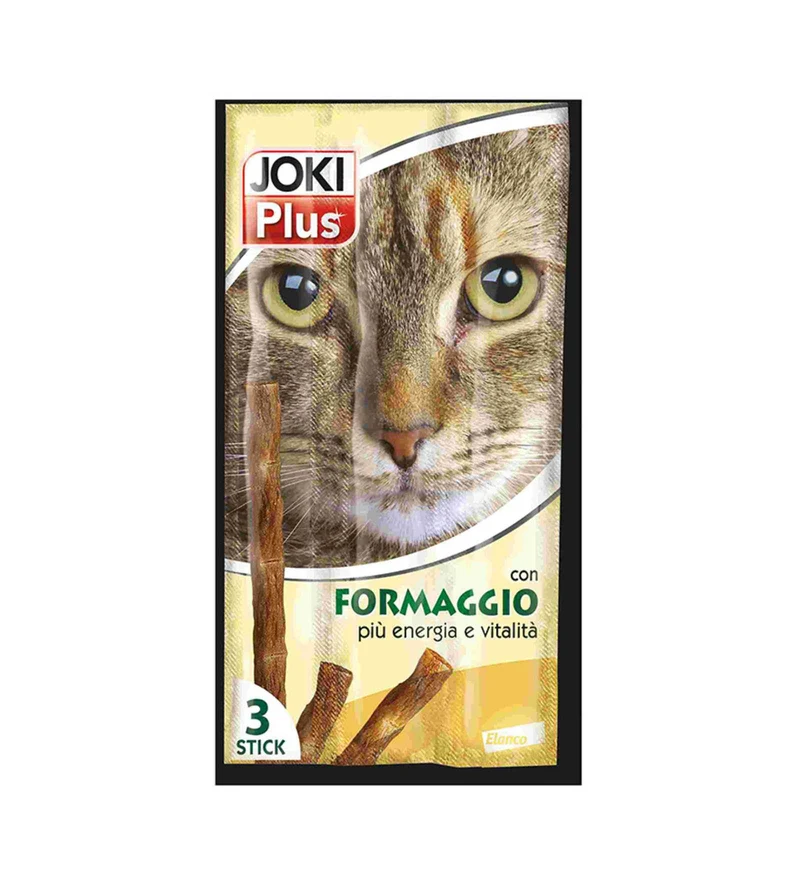 ELANCO GATTO SNACK JOKI PLUS FORMAGGIO DA 3 X 5 GR