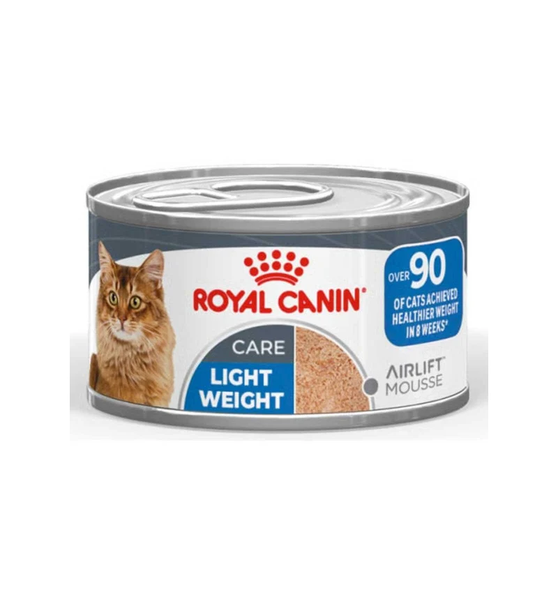 ROYAL CANIN GATTO MOUSSE AIRLIFT LIGHT WEIGHT CARE DA 85 GR IN LATTINA