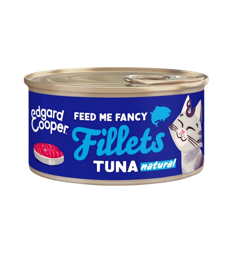 EDGARD & COOPER GATTO KITTEN SFILACCETTI TONNO DA 70 GR